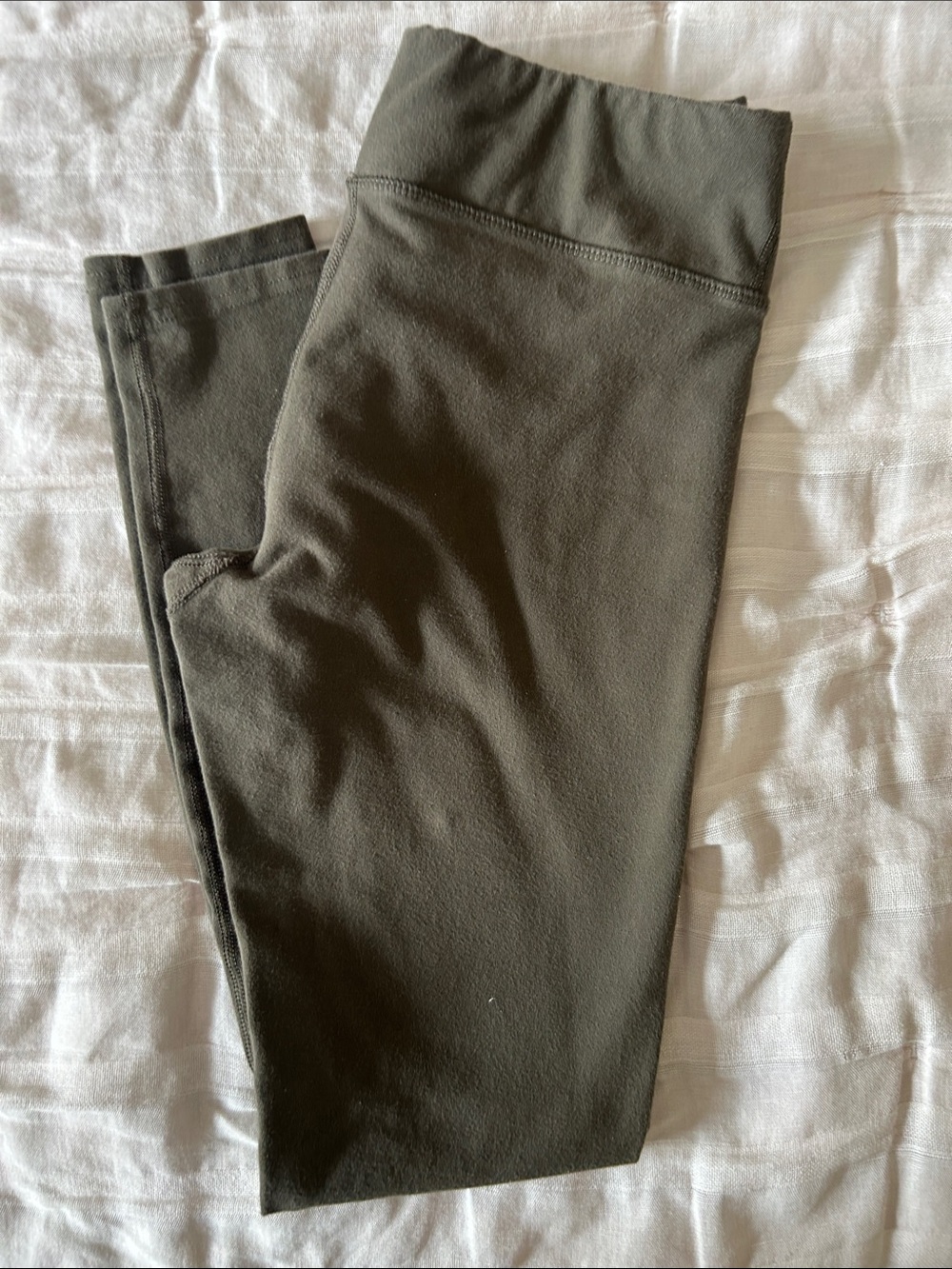 Pact Organic Cotton Green Leggings S